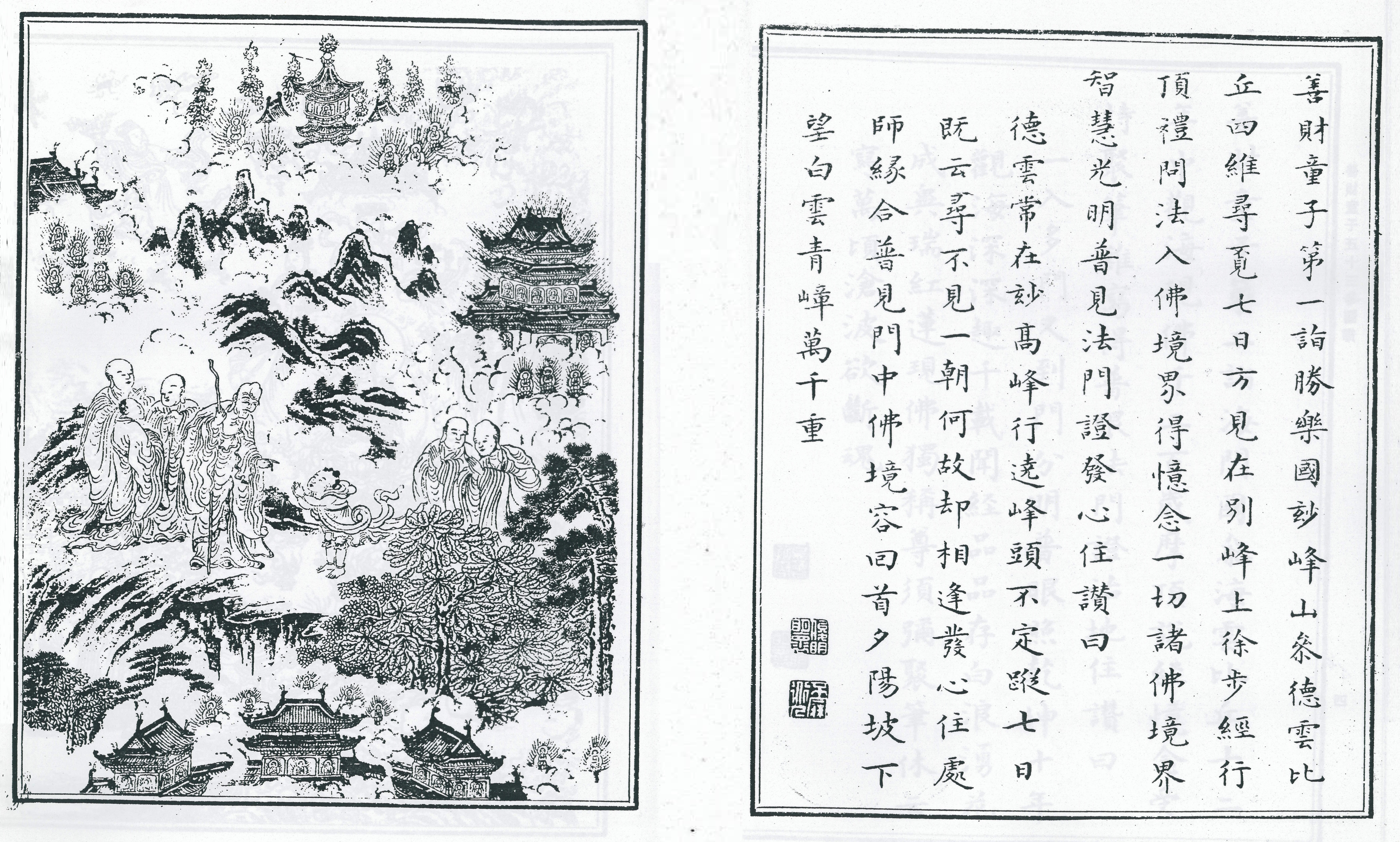 五十三參語彙與圖像考| 財團法人覺風佛教藝術文化基金會